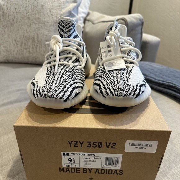 adidas Yeezy 350 V2 Zebra Boost White